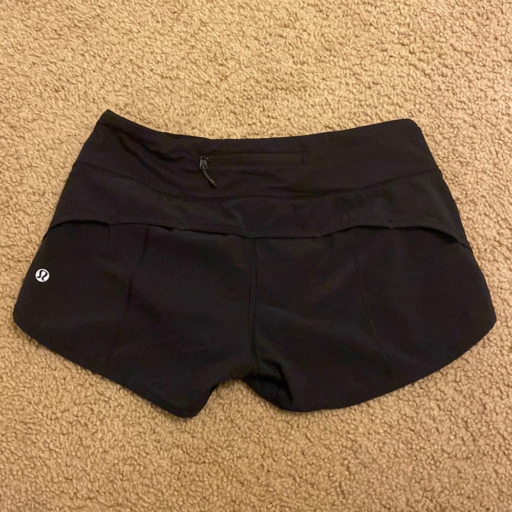 Black lululemon shorts